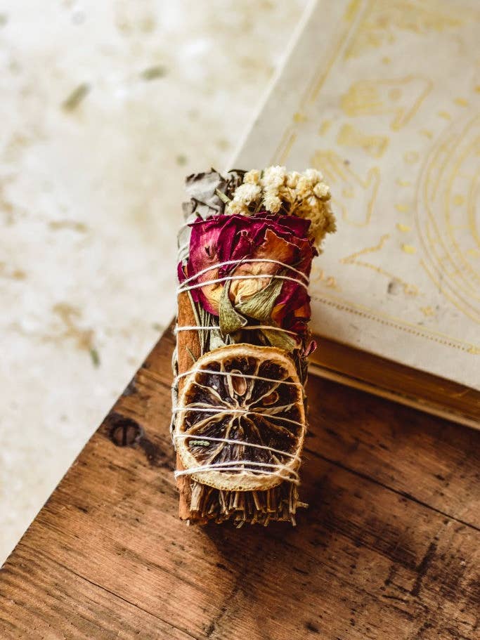 Sage, Rosemary, Lemon, Baby Breath & Cinnamon Kit for wholesale by Mindful Living Co.