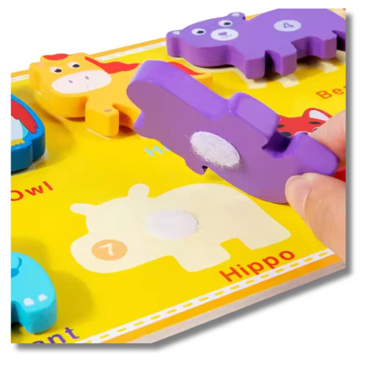 JSBlueRidge Toys - Wholesale Puzzle – Child - Animal Educational Wooden Puzzle For Back To School Kids4