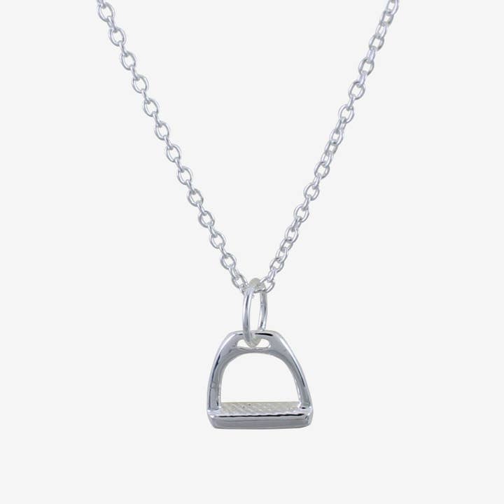 REEVES & REEVES – wholesale Pendant/charm necklace – Sterling Silver Stirrup Necklace
