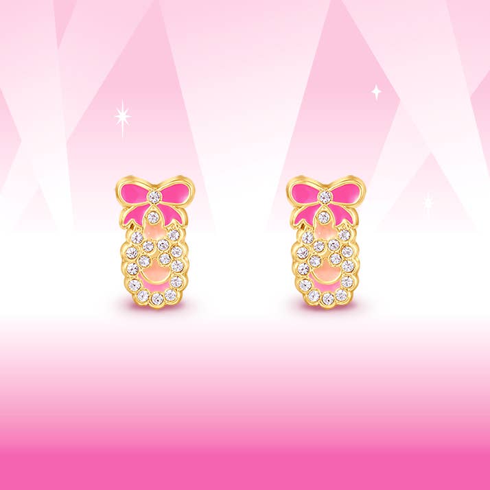 Crystal Ballet Shoe | Cutie Stud Earrings for Girls
for wholesale by Girl Nation
