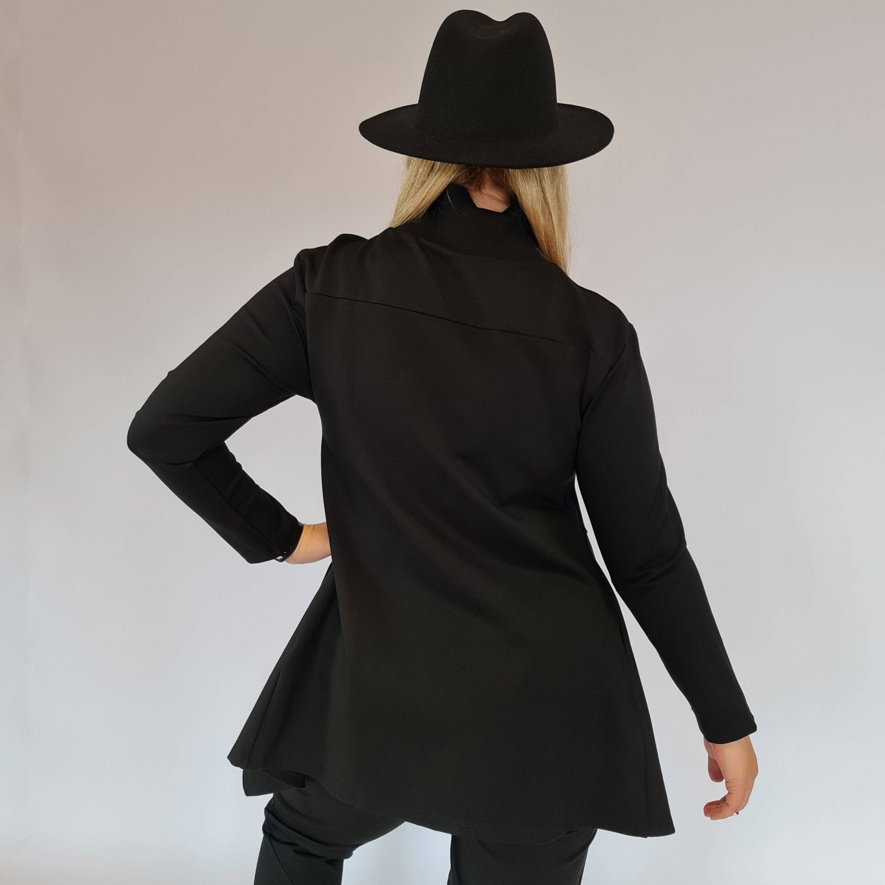 Simple Moderne – Großhandel Sweatshirt – Damen – Simple Moderne Jazz Up Pullover mit asymmetrischem Schnitt11