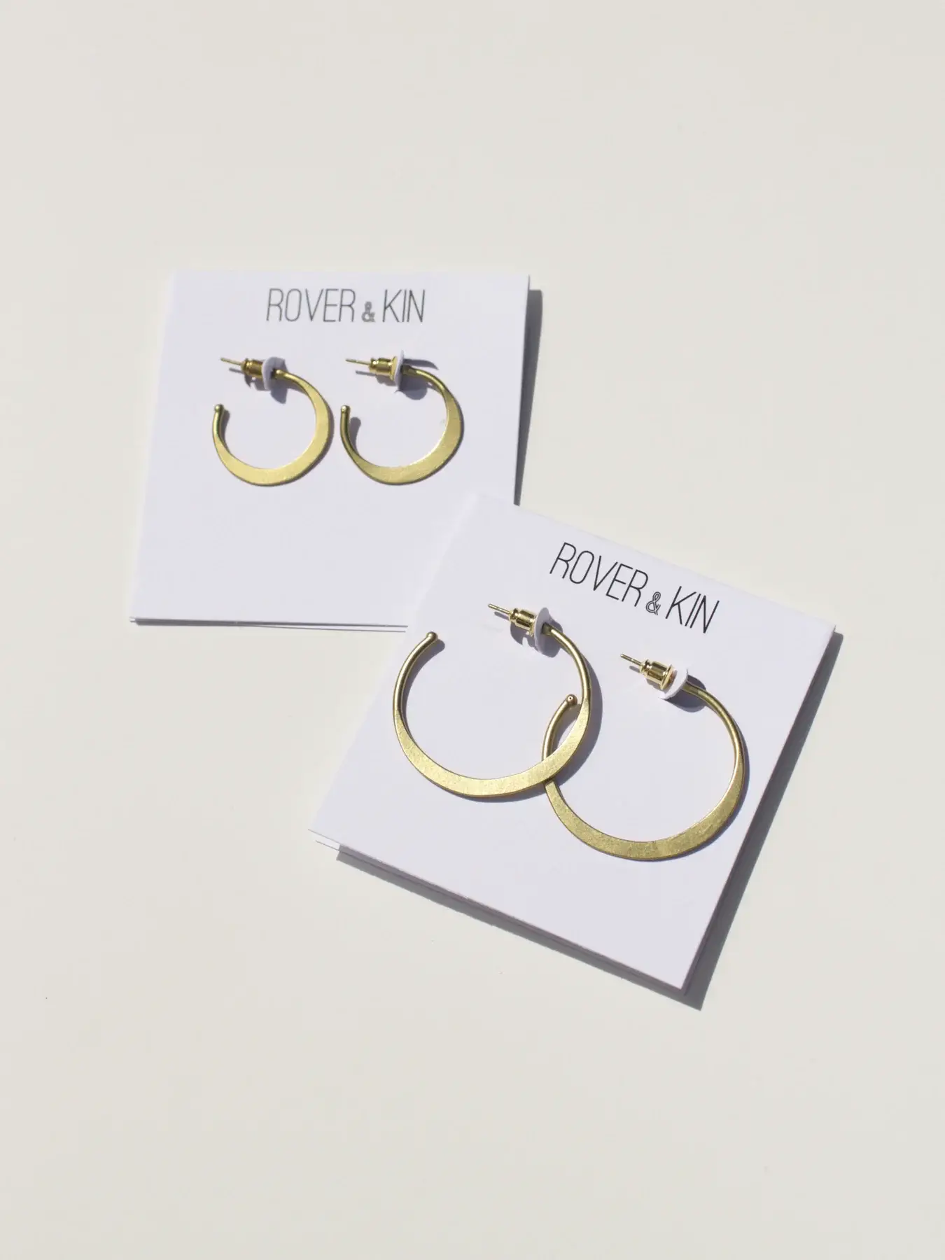Rover & Kin - Wholesale Hoop Earrings - Hammered Hoops6