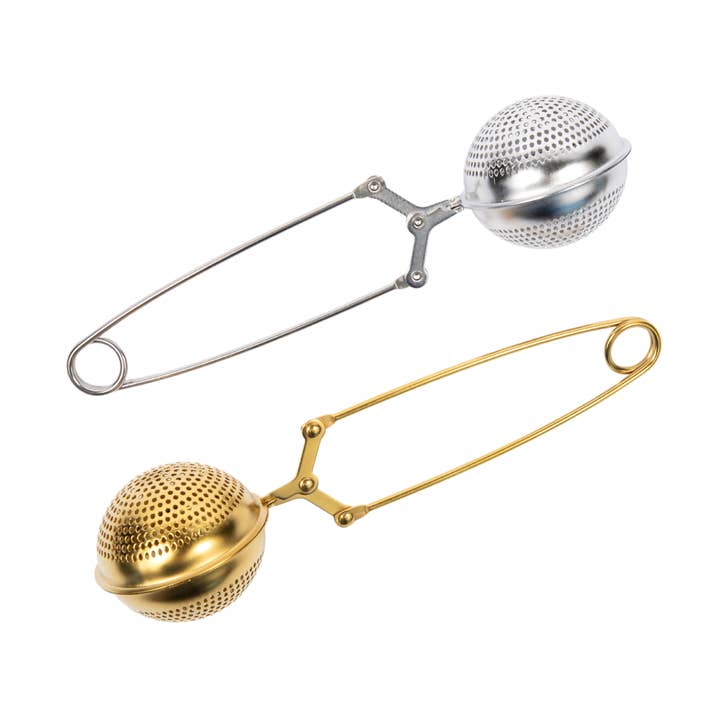 Stainless Steel Tea Steeper Strainer Tool with Handle - Gift for wholesale by Giften Market