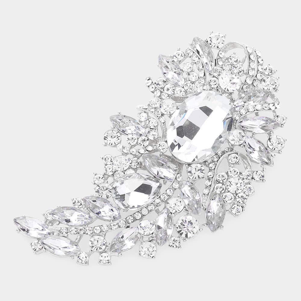 Sensibling Corp. - Wholesale Brooch - Multi Stone Embellished Pin Brooch15