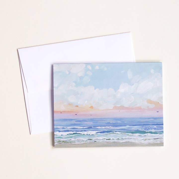 Ocean Stationery Set of 6 for wholesale by Sarah Jane Tart Art Studio