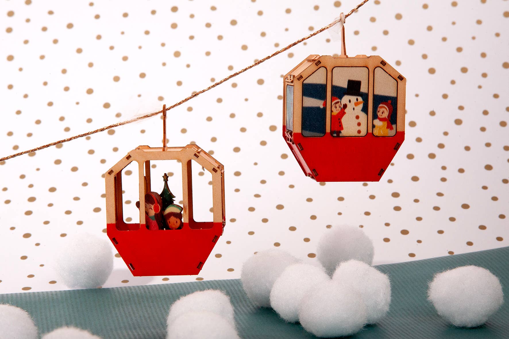 Formes Berlin GbR - Wholesale Christmas Decoration - Gondola 3D decorative greeting card (copy)4