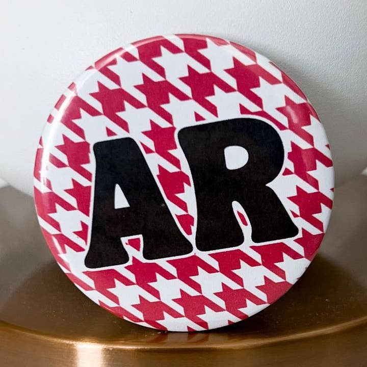 Botão AR Houndstooth por atacado de StellabluandCo.