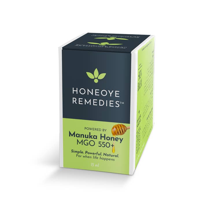 Honeoye Remedies - Wholesale Healing Salve/Balm/Cream - SAVE- (MGO 550+) Skin Balm, 8-pack with PDQ Display (15mL)2