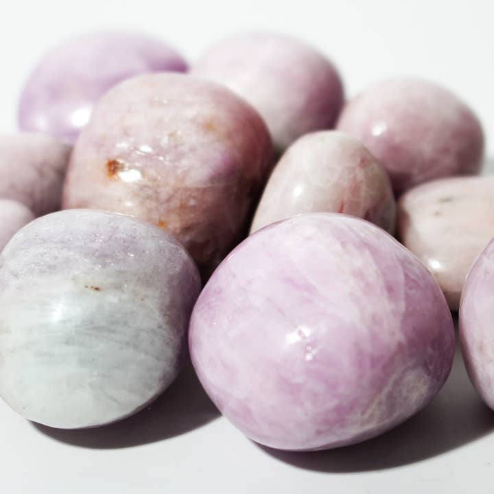 Stonebridge Imports - Wholesale Spiritual Stone/Crystal - Kunzite Tumbled Stones1
