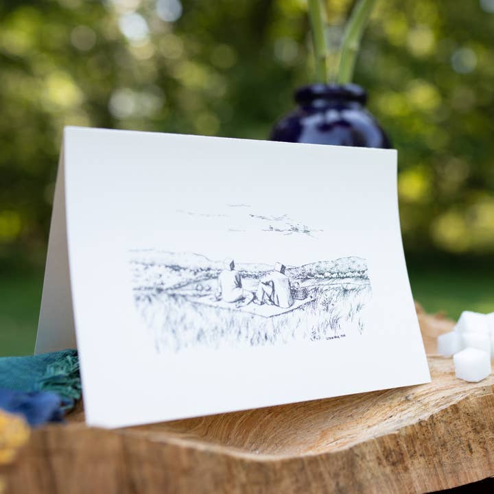 Sugarheads - Wholesale Everyday Greeting Card - Picnic Whimsical Pen and Ink Greeting Cards
