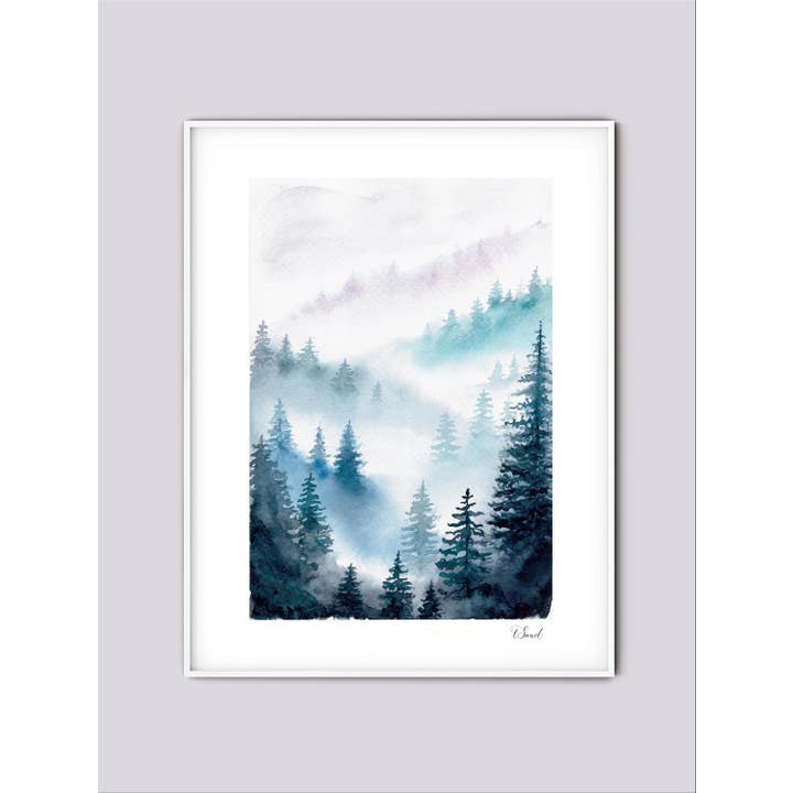 Mountain Watercolour Forest Landscape II and other Purchase Wholesale sandpaper. Free Returns & Net 60 Terms on Faire trending on Faire.