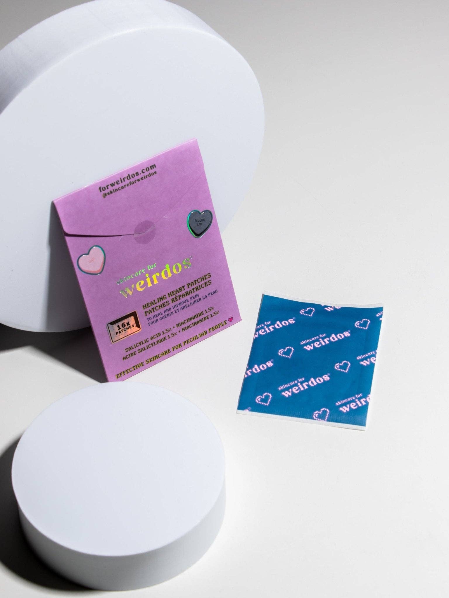 Skincare for Weirdos - Wholesale Acne/Hydrocolloid Patch - 16 pack Pimple Patches – Salicylic Acid & Niacinamide4