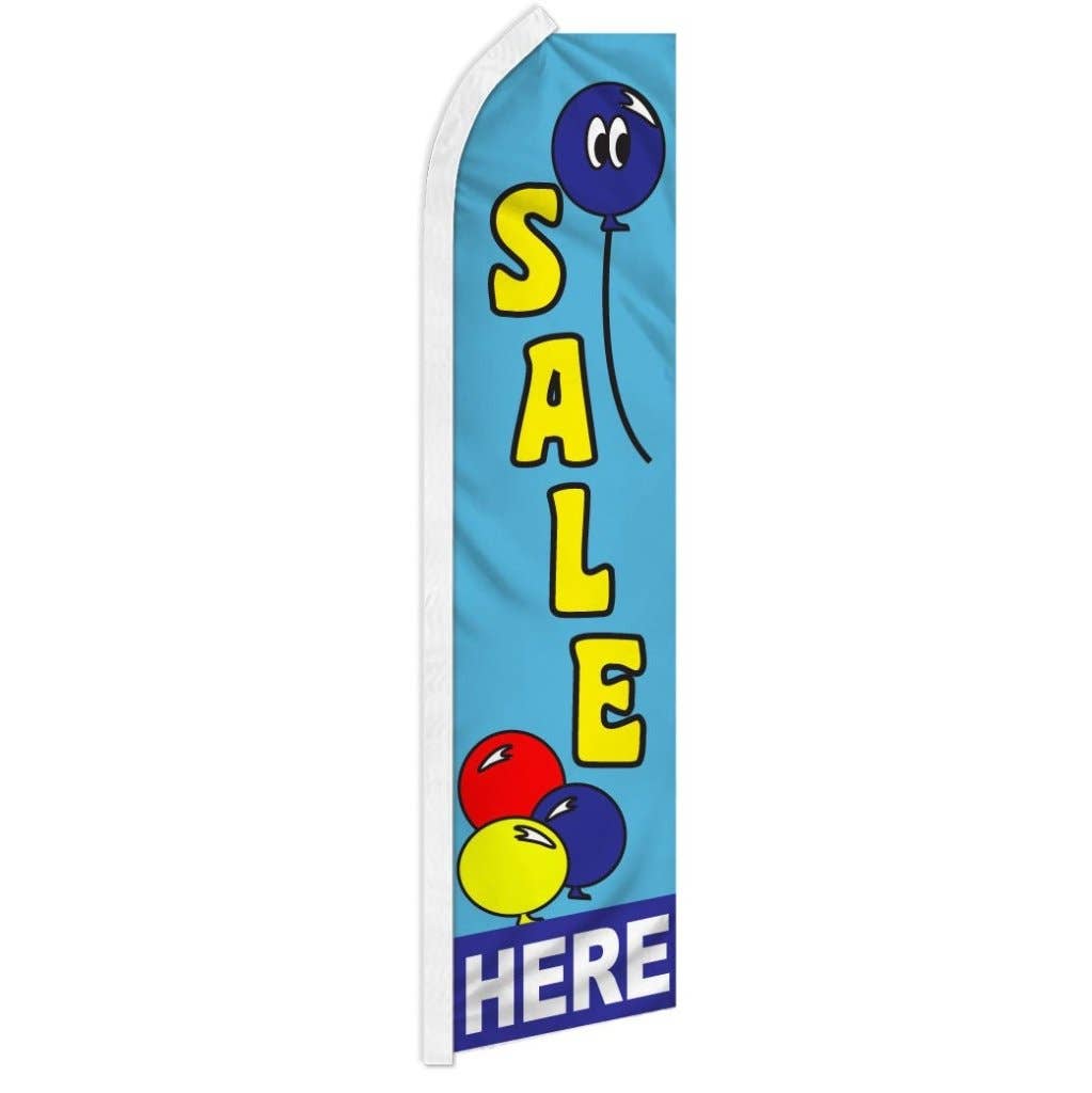 Flags Importer - Wholesale Flag - Sale Here (Balloons) Super Flag0