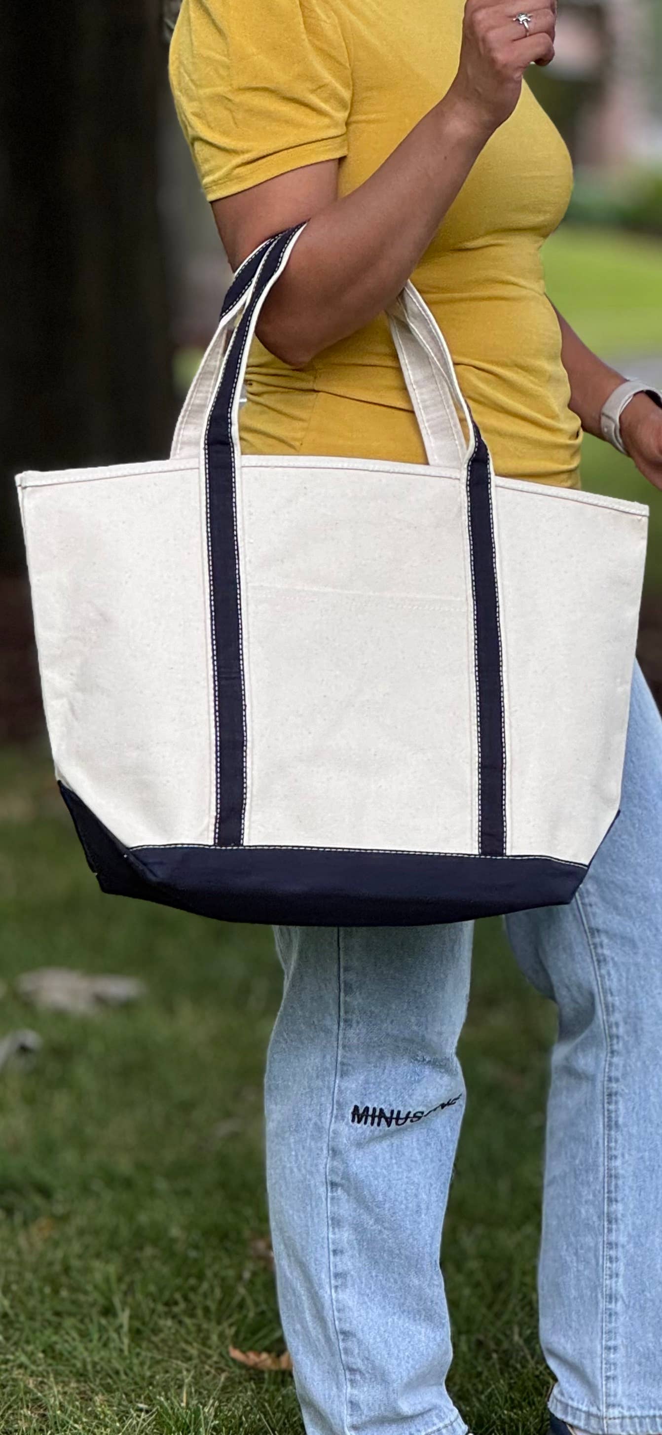 US Bags - Wholesale Tote Bag - Unisex - Heavy Duty Riverside Canvas Boat Tote Bag | Beach Travel2