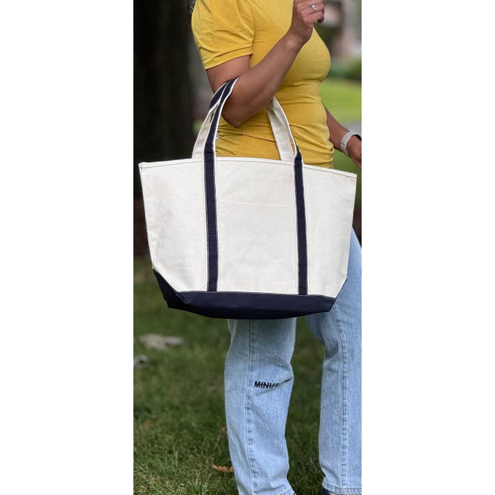 US Bags - Wholesale Tote Bag - Unisex - Riverside Canvas Boat Tote Bag2