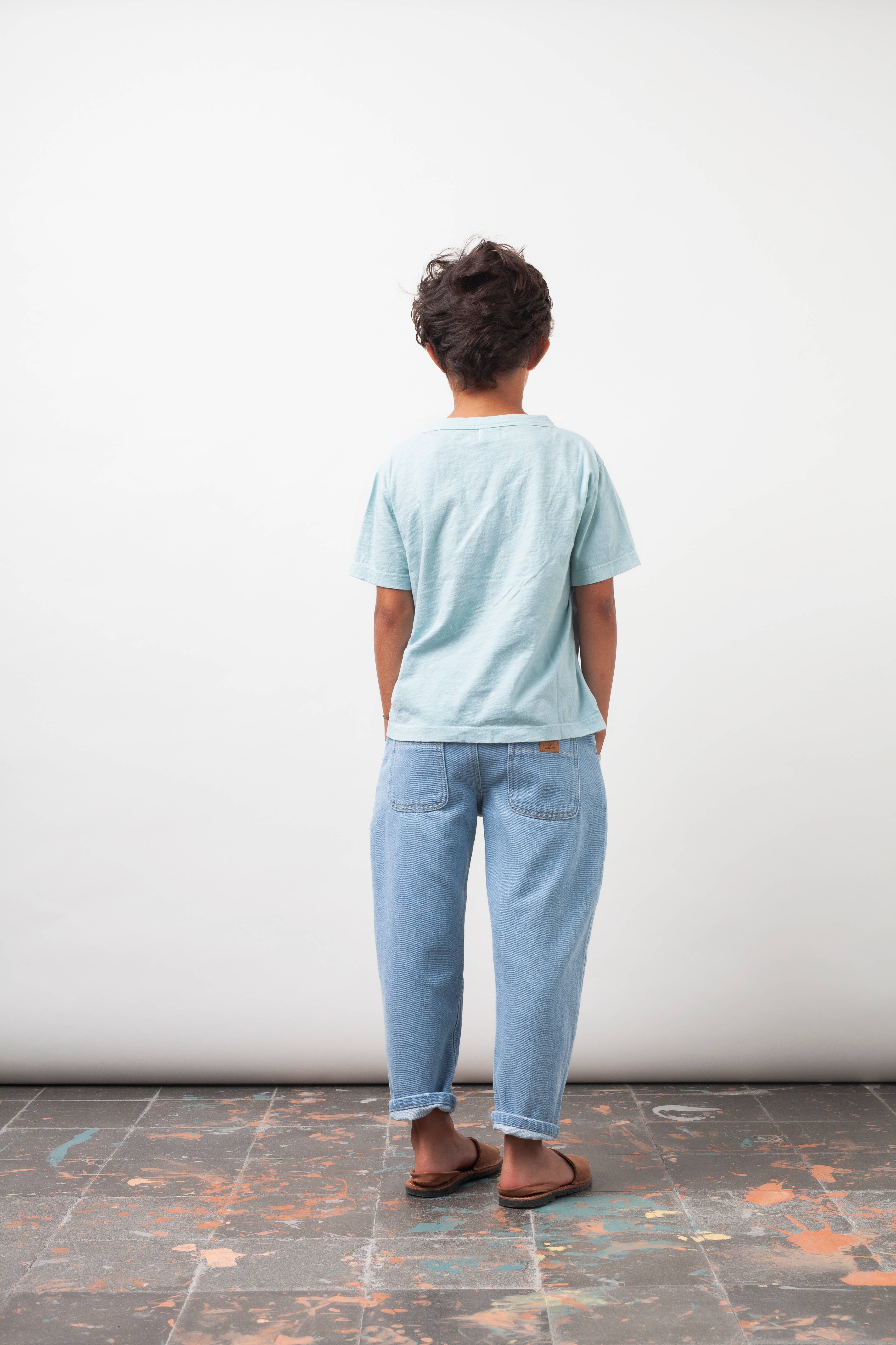 Kid Vintage Blue Jeans S10021 for wholesale on Faire3