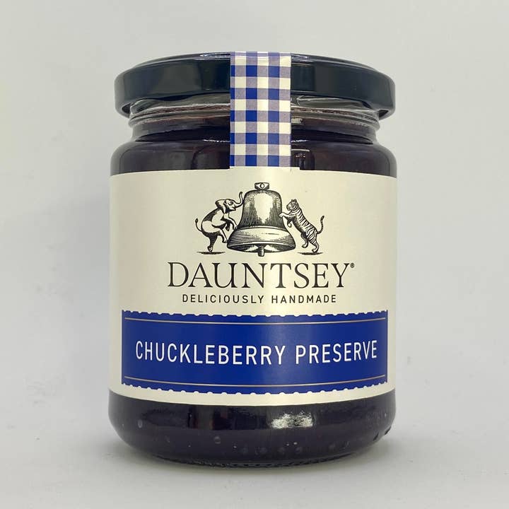 Chuckleberry Preserve 270 g for wholesale by Dauntsey Preserves