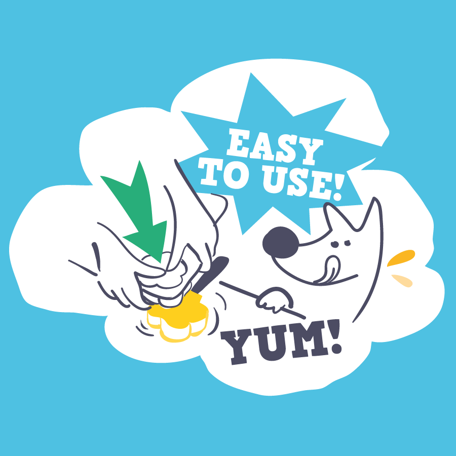 Smoofl - Wholesale Hondenkoekjes - Hond - Extra small silicone pootvorm3