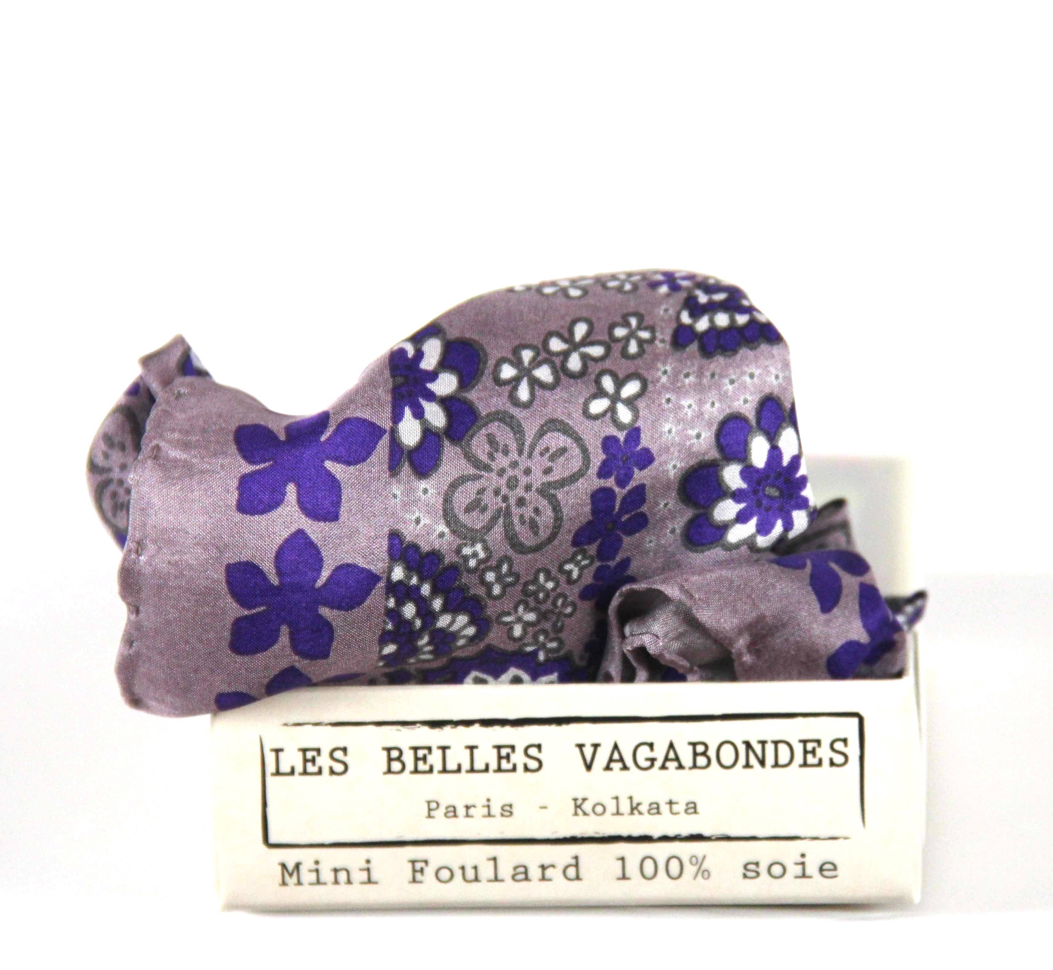 Les Belles Vagabondes - Wholesale Head Scarf - Women's - Mini Caribbean Plum
