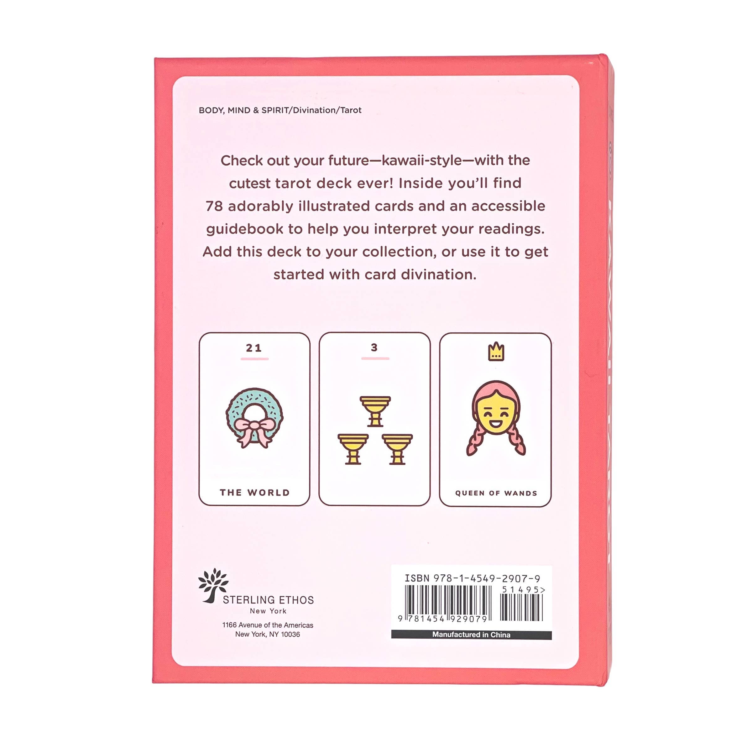 Hachette Book Group - Wholesale Tarot Cards - Kawaii Tarot Deck: A 78-Card Deck of Magic and Cute1