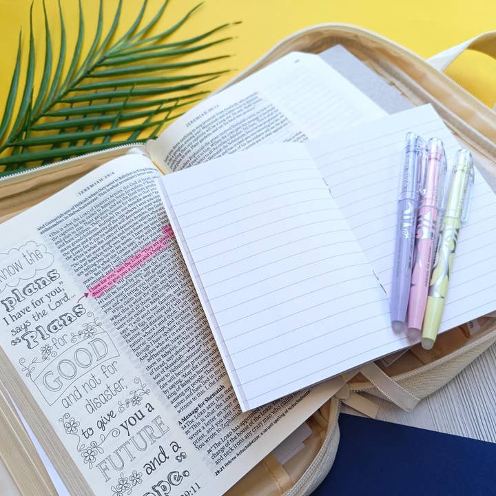 Kirsty Grace Designs – wholesale Notebook – A6 Matthew 28:20 Scripture Notebook, Christian Gifts3