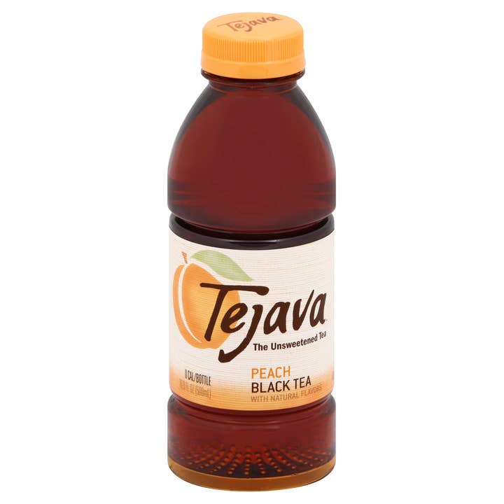 Crystal Geyser Water Company - Wholesale Iced Tea - Tejava Unsweetened Peach Iced Tea (pack of 12)8