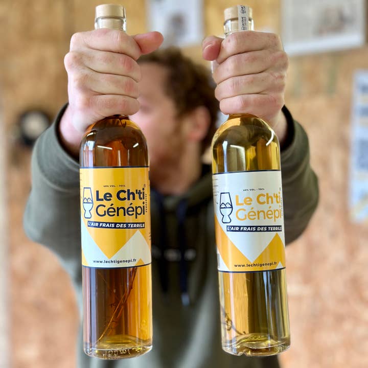 Le Ch'ti Génépi – Engroshandel Likør – Northern Genepi Spiritus - La Vergeois