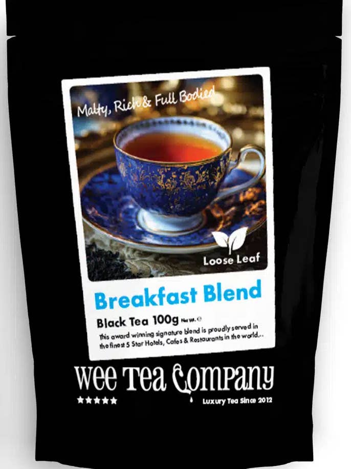 Breakfast Tea (by The Wee Tea Company) for wholesale by Forth Coffee Roasters