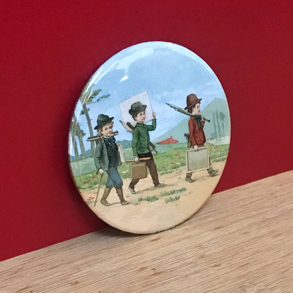 LUDOM EDITION - Wholesale Magnet - Little Painter Magnet - The Countryside1