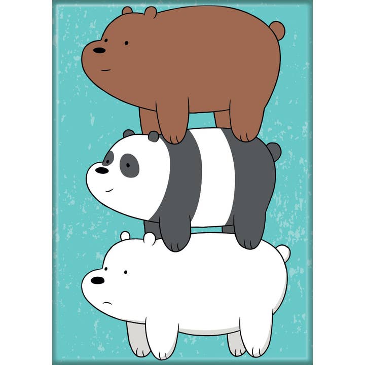 Ata-Boy - Wholesale Magnet - We Bare Bears Group Magnet