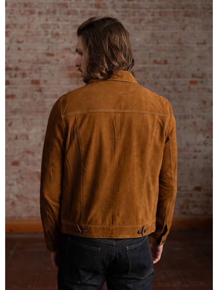 Iron & Resin - Vente Veste – homme - Veste en daim de chèvre Highwayman5