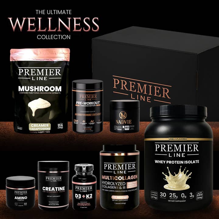 Signature Collection Supplement Box – Complete Wellness & Performance Bundle for wholesale by Premier Line