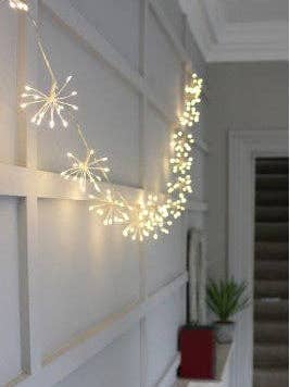 Starburst Kettenlichter — Batterie oder Stecker für den Großhandel von Lumina Of London CA