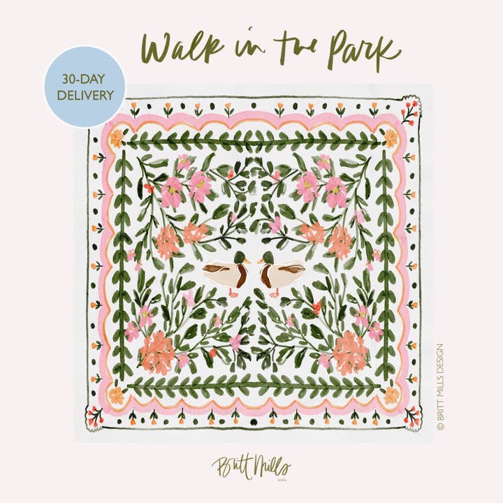 Britt Mills Design - Wholesale Decorative Tabletop Object - Britt Mills Mahjong Mats - MULTIPLE PRINTS (Non-Neoprene)8