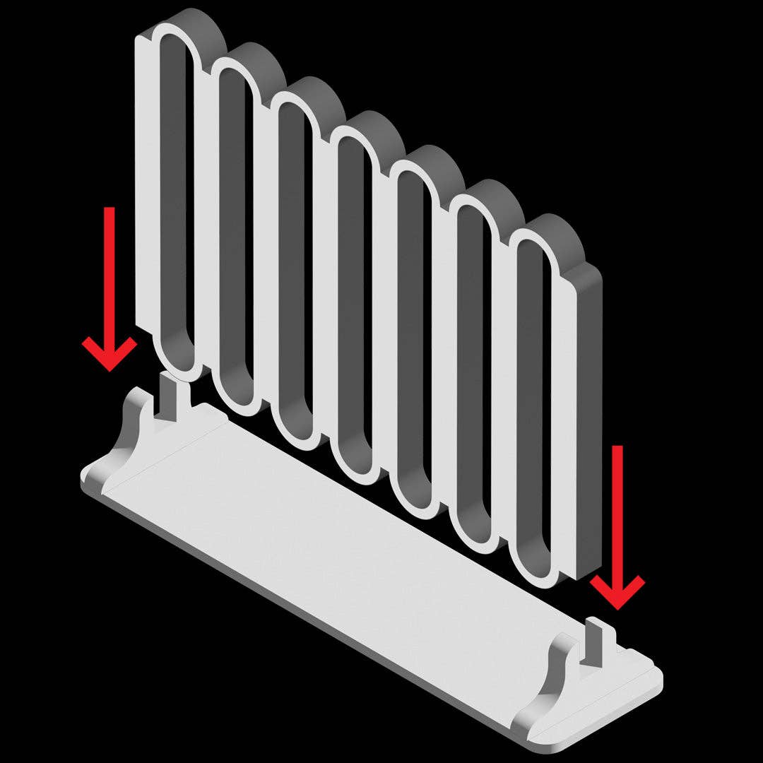 Design2Rave LLC - Wholesale Board Game - Acrylic Four In A Row Game - Seafoam Green with Fluorescent Pink and Yellow Game Pieces6