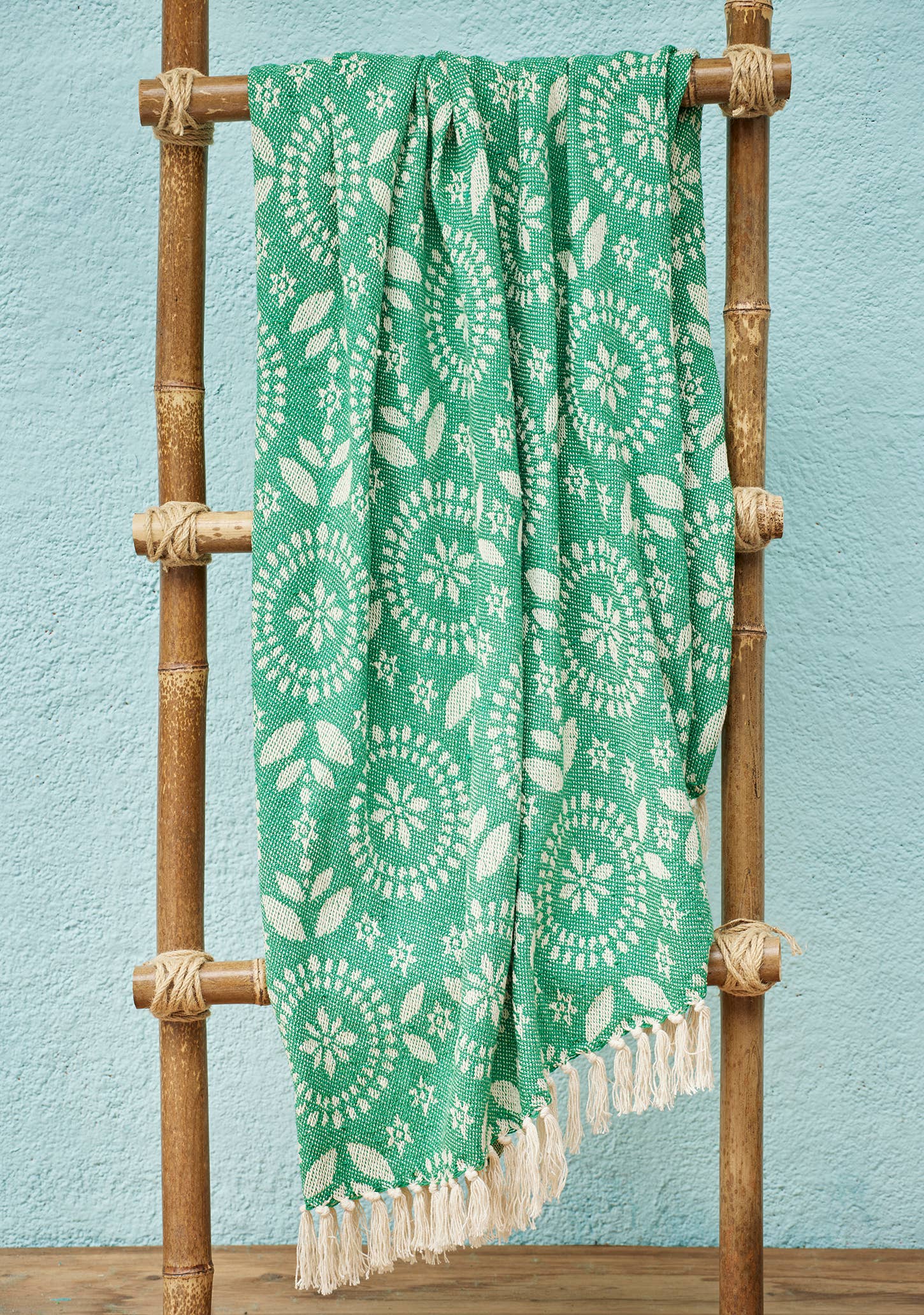 Namaste – wholesale Throw blanket – Jolly Recycled Cotton Jacquard Throw6