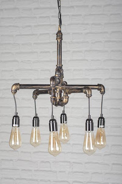 Forpost Trade Inc - Wholesale Chandelier/Hanging Light - Water Pipes Ceiling Light Fixture4