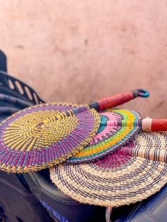 NOMAD BY LIV - Wholesale Wall Accent - Bolga FAN, Handmade0