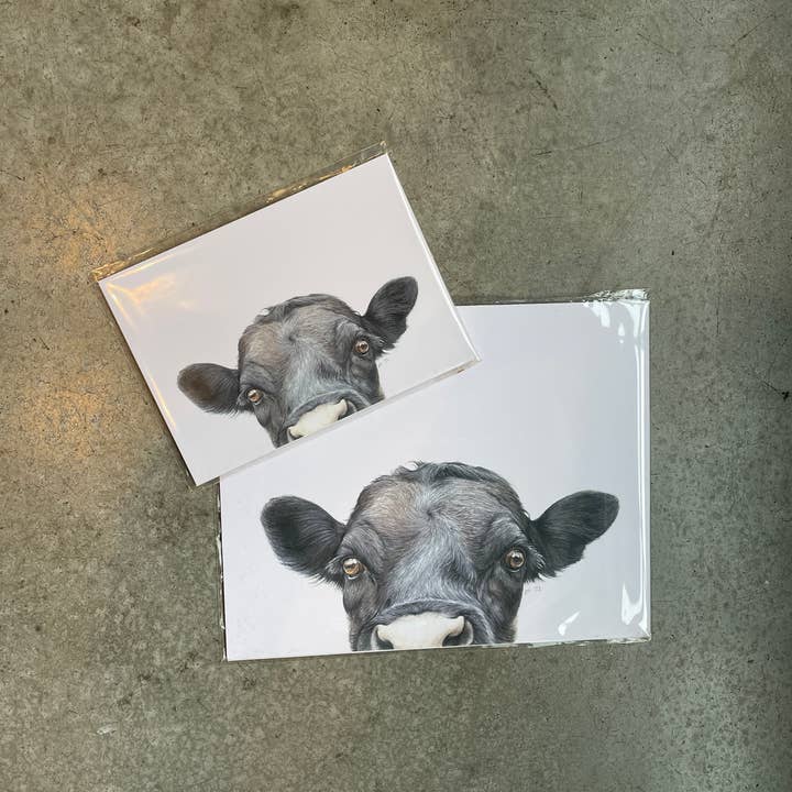 stück in the studio - Wholesale Art Print - cow - print1