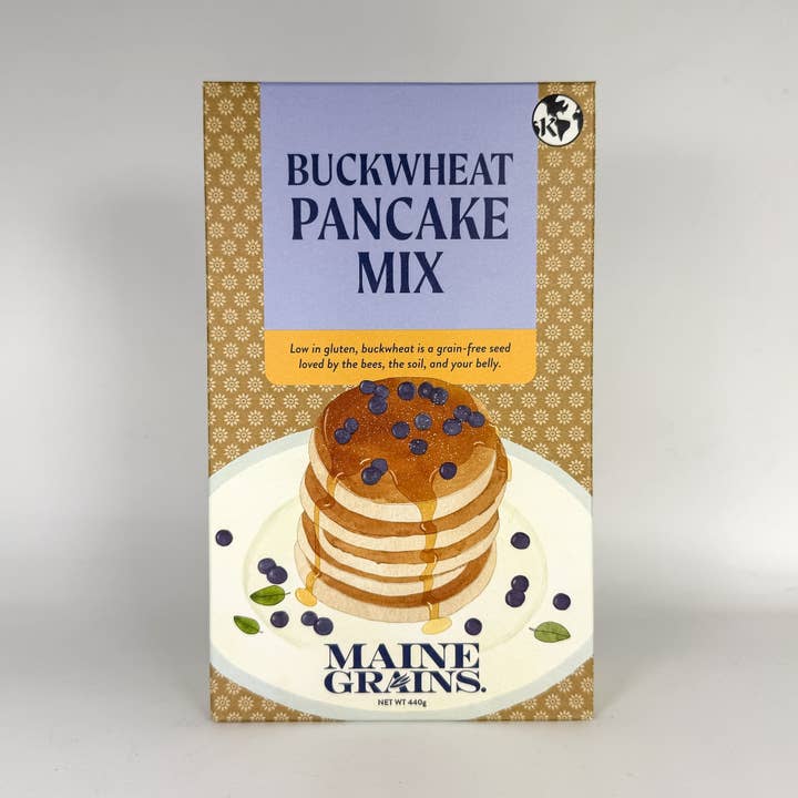 Maine Grains - Wholesale Pancake Mix - Buckwheat Pancake Mix - Case of 6