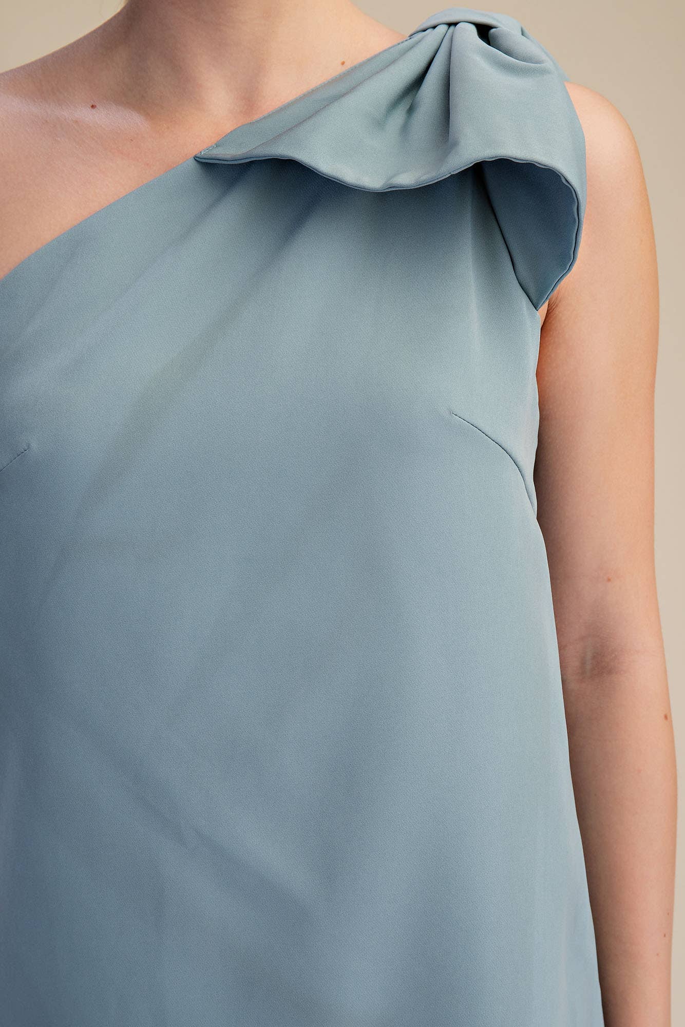 Glam - Wholesale Dress - Women's - Bow One Shoulder Mini Dress16