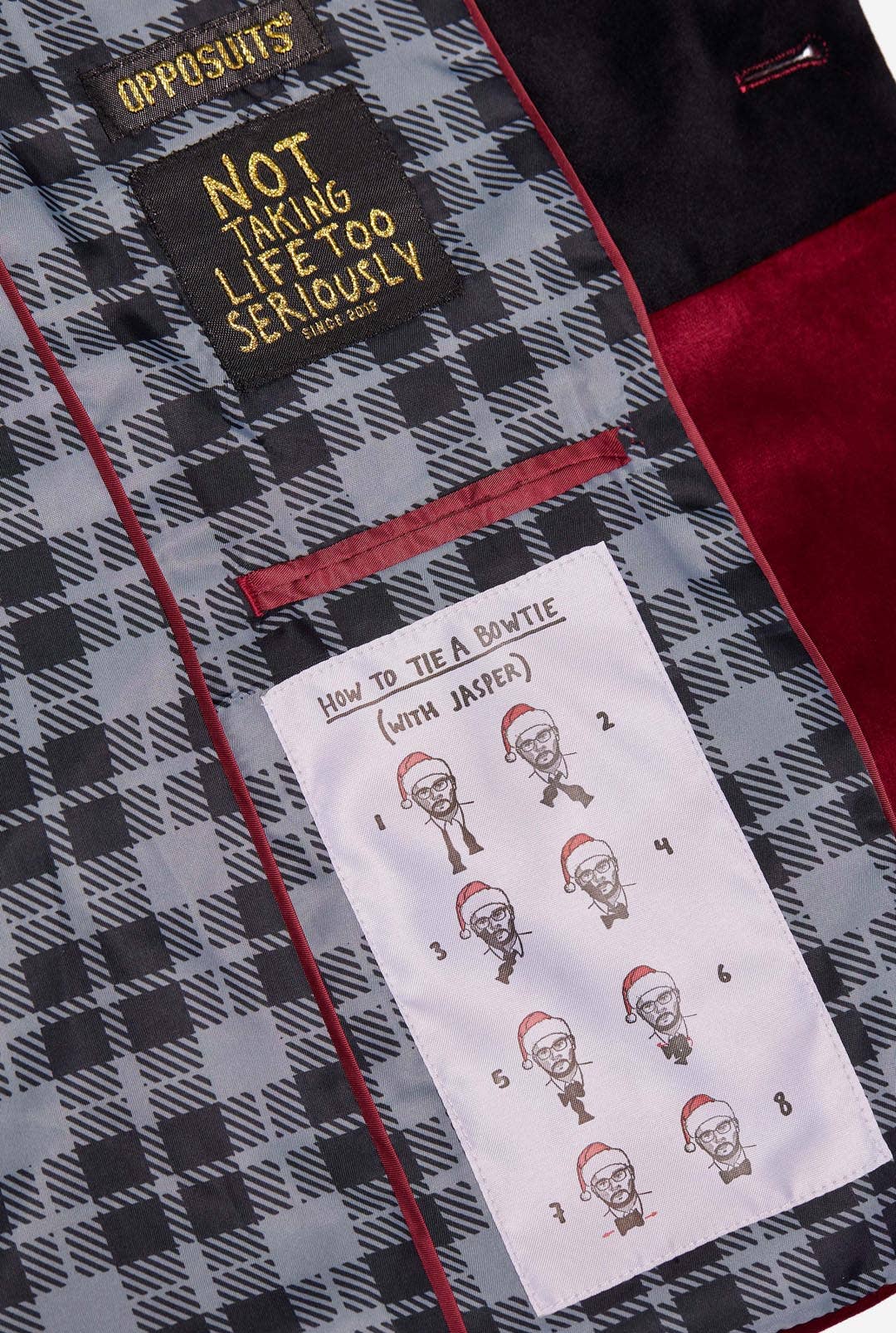 Red Dinner Jacket - Burgundy for wholesale on Faire7