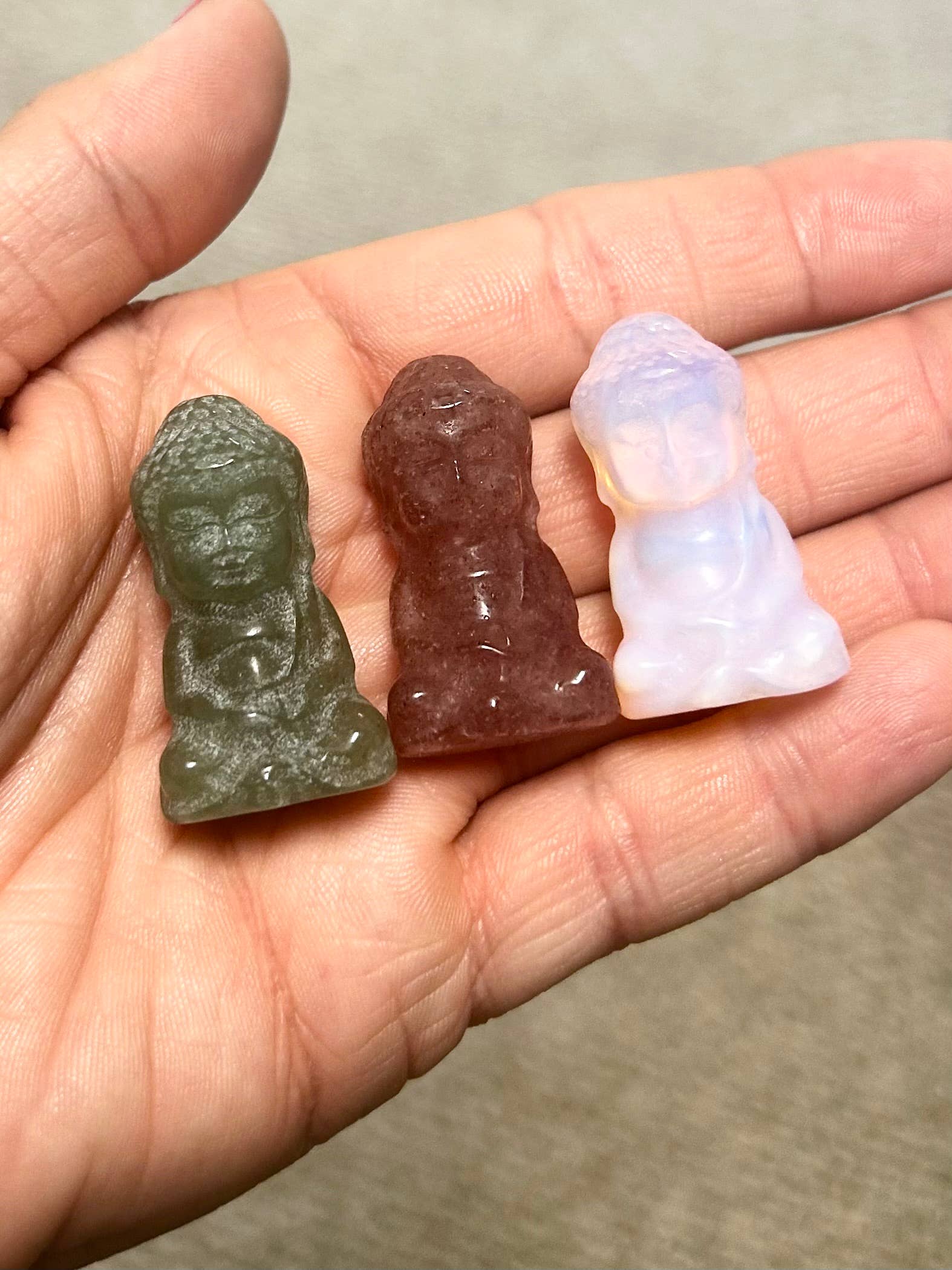 Atomic Alchemy – wholesale Andlig sten/kristall – Buddha Mini snidning kristall ädelsten