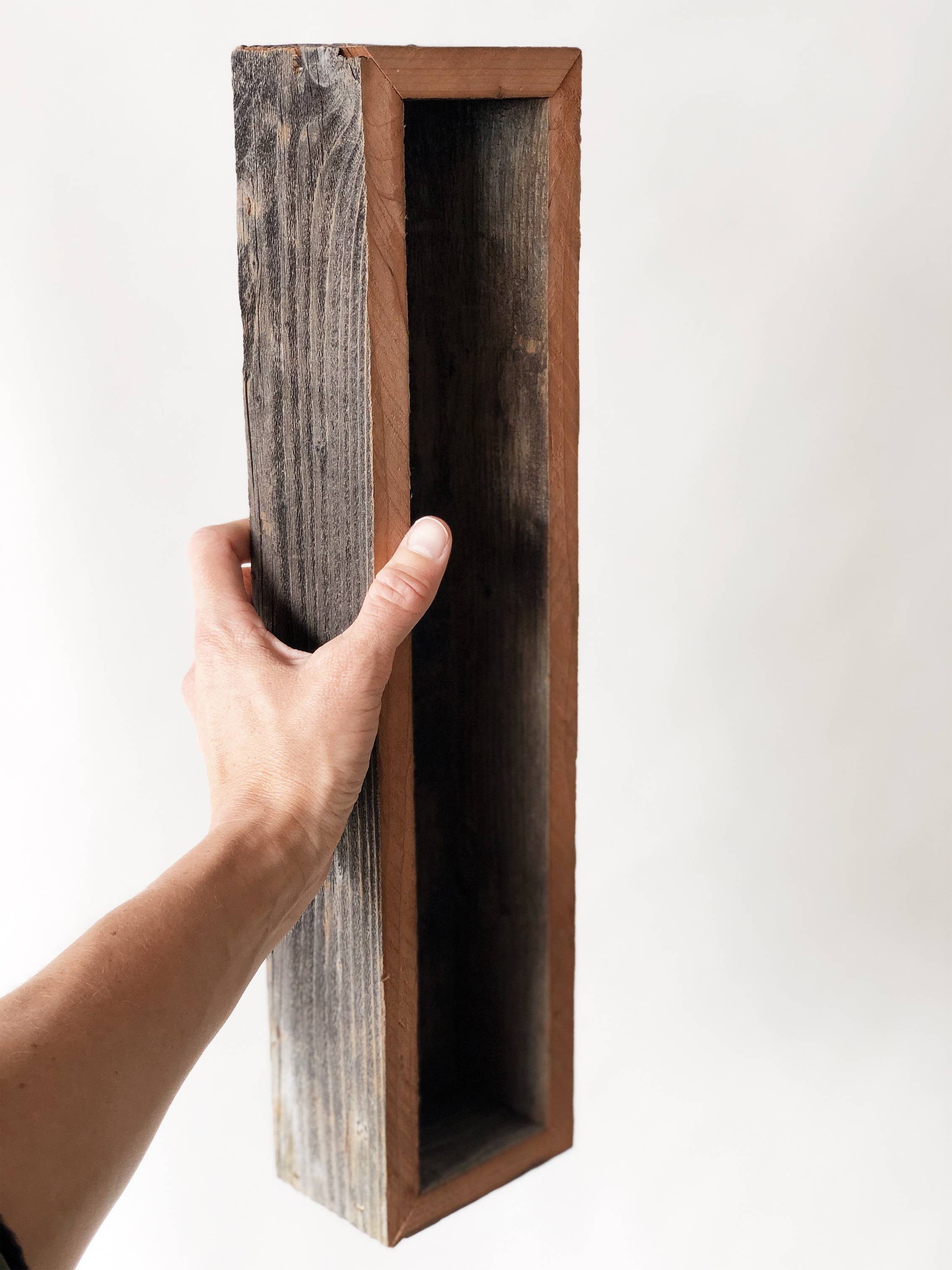 Alibi Interiors - Vendita all'ingrosso Fioriere - Fioriera in legno recuperato 2x14 Sevensie3