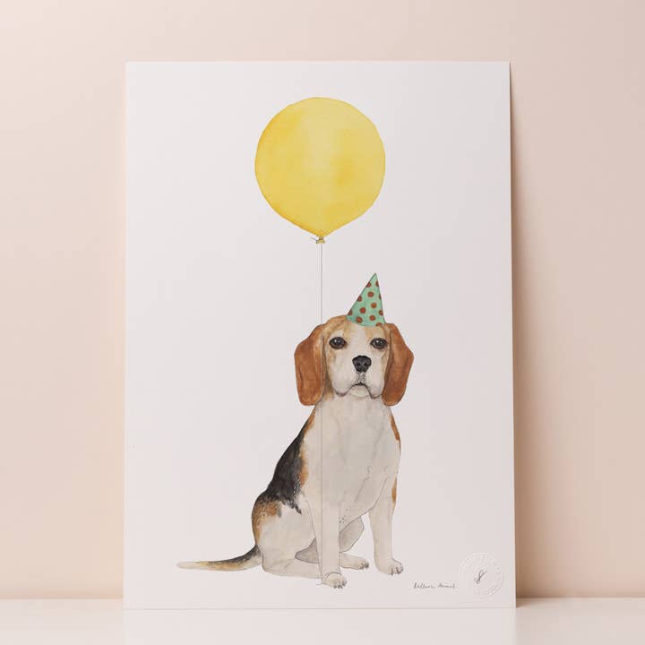 Balloon Animal Print - Beagle for wholesale by Mister Peebles