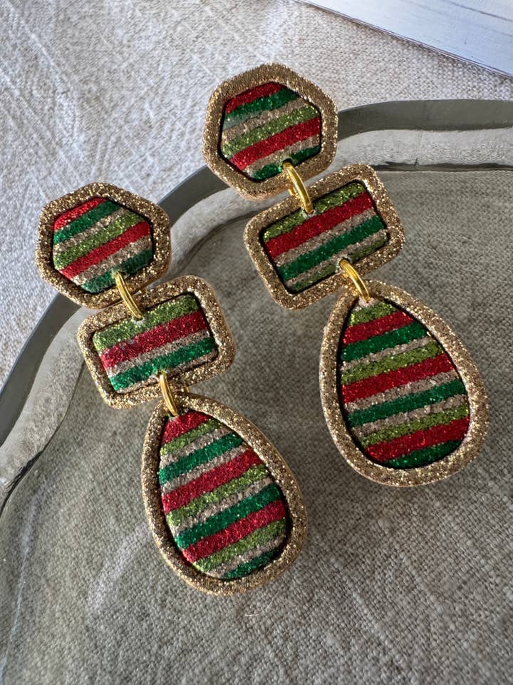 Classic Glitter & Stripes #2 for wholesale by Parlie Designs