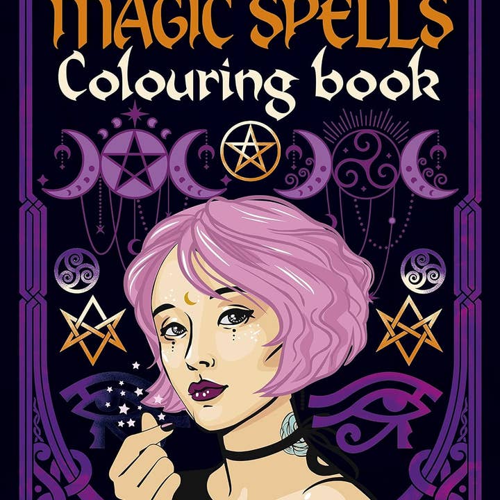 Texas Bookman - Wholesale Coloring Book - Adult - Magic Spells Coloring Book