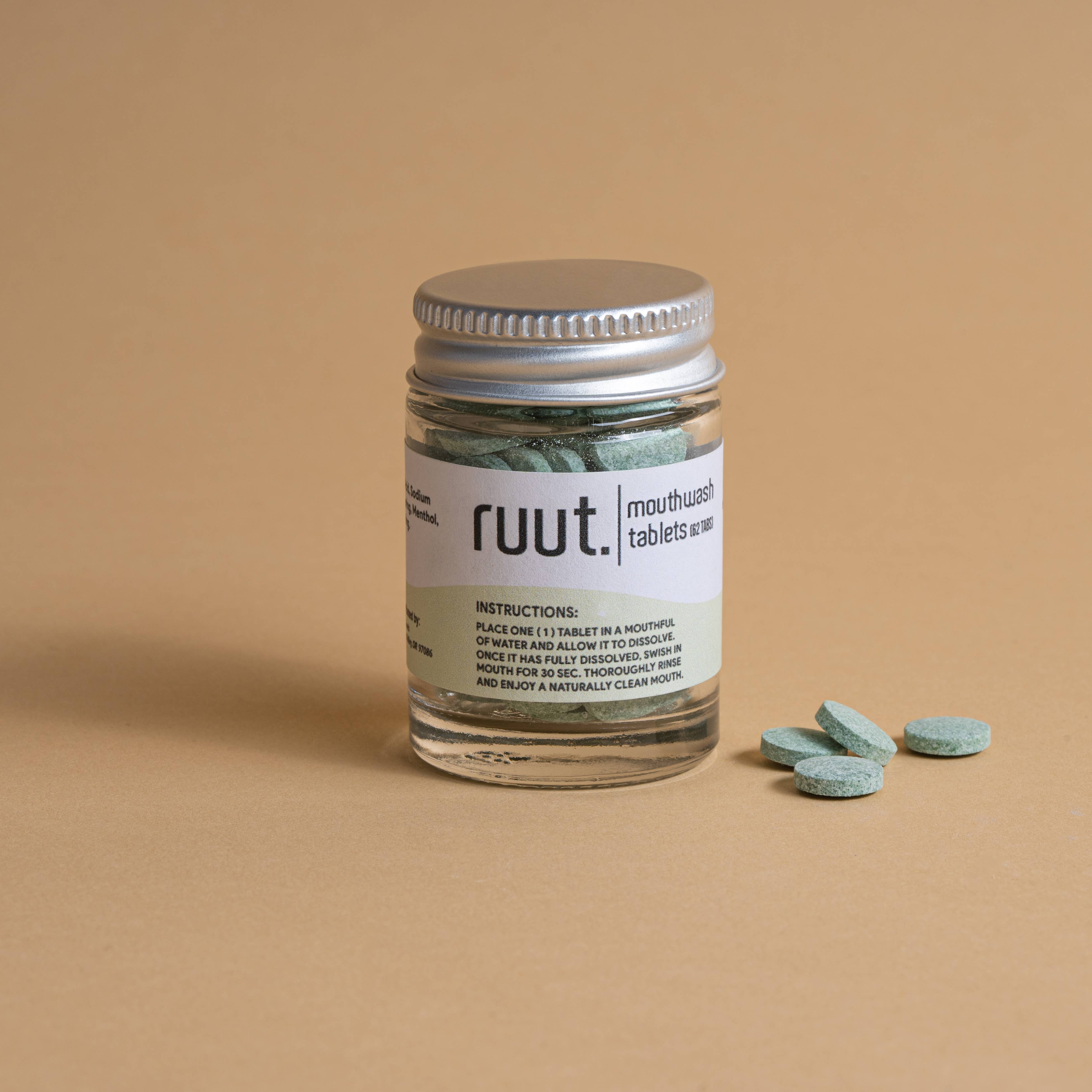 Ruut Goods - Wholesale Mouthwash - Eco-Friendly Mouthwash Tablets