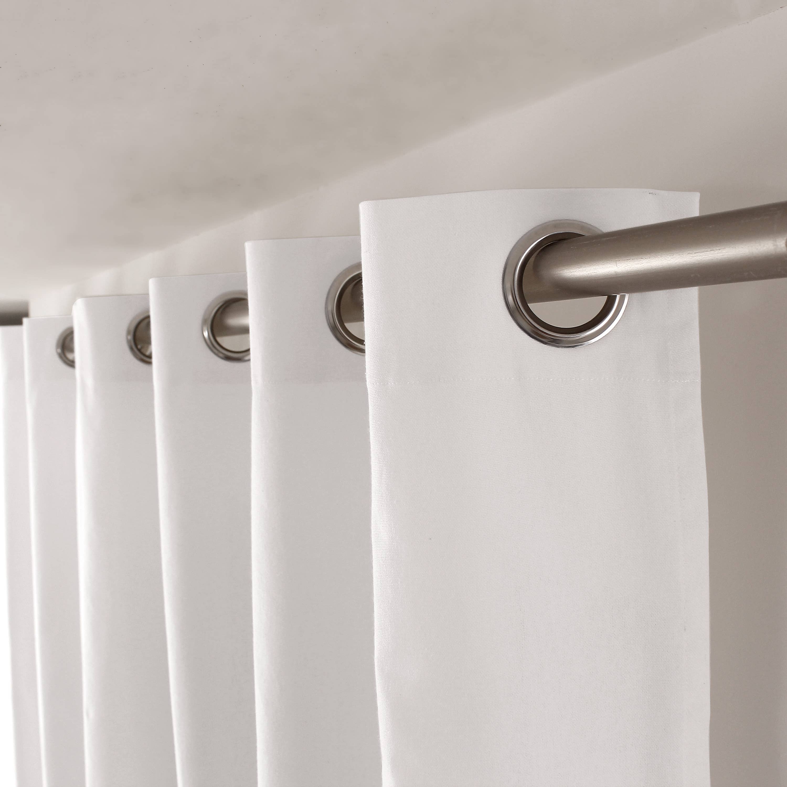 DECOSTARS - CmaDECO - Vendita all'ingrosso Tende - Tenda con occhielli 135 x 240 cm in cotone 100%, collezione PANAMA12