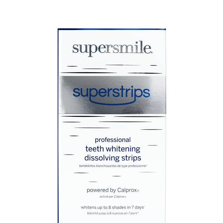 Supersmile - Vente Produit de blanchiment des dents - Bandes blanchissantes dissolvantes Supersmile Superstrips4